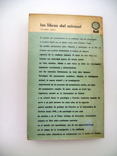 Psicologia Del Pensamiento Thomson Conducta Mirasol Boedo 1