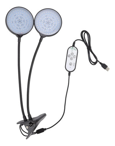 Lámpara Led De Doble Cabezal De 30w Cultivo De Plantas... 0