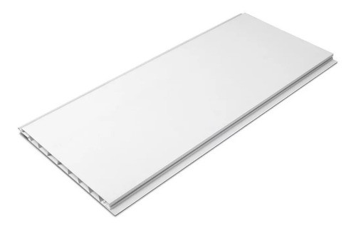 Paquete De 10 Placas Pvc Perfilplas Blanco 5m X20cm X 13mm 0