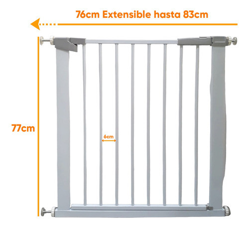 Puerta Reja Barrera Seguridad Perros Grande Dog 1