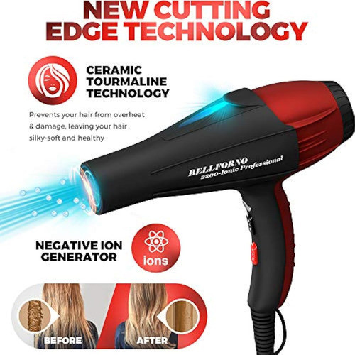 Secador De Pelo Profesional De Salón Iónico, 2200 1