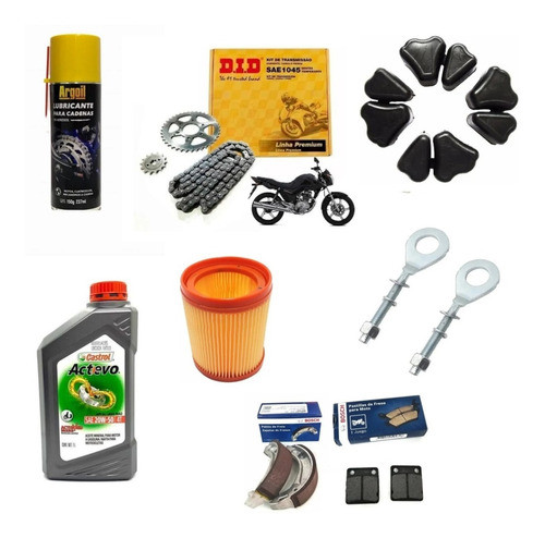 Kit Service Completo Honda Cg Titan 150 M Coyote 0