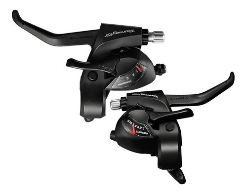 Frenos + Shifters Integrados Shimano Tourney St Tx800 3x8v 0