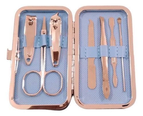 Set Manicura Pedicura Estuche 7 Piezas Alta Calidad 0