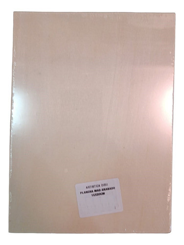 Placa Madera Multilaminada Grabado Ceramica 15x22cm Ad 0