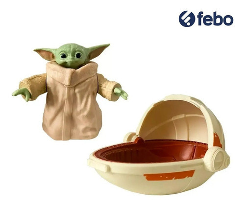 Figura Hasbro Star Wars Grogu Baby Yoda 24cm E8355 Febo 1