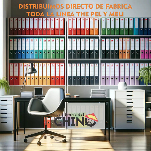 Set X20 Biblioratos The Pel Oficio Ancho Carton Gris Palanca 1