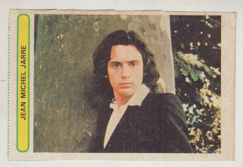 1979 Jean Michel Jarre Tarjeta Unica Argentina Coleccionable 0