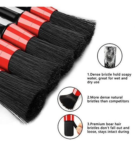 Set Cepillos De Limpieza Detailing Para Autos (10 Piezas) 1