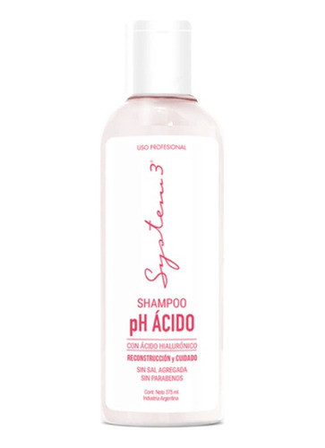 Kit System 3 Ph Acido Shampoo + Enjuague + Mascara Blindaje 1