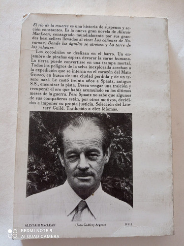 El Río De La Muerte De Alistair Maclean 1