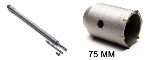 Copa Widia 75mm Bremen + Vastago Eje Sds Plus 430mm M22 1