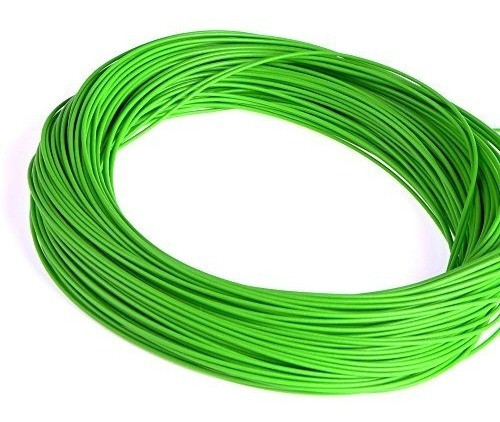 Sf Pesca Con Mosca Pesas Adelante Flotante Línea Verde 100ft 1