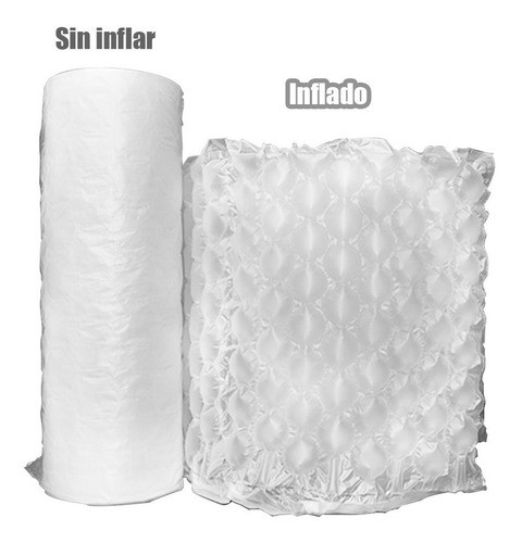 Rollo Para Inflado Papel Burbuja Globito Pluribol Embalaje 1