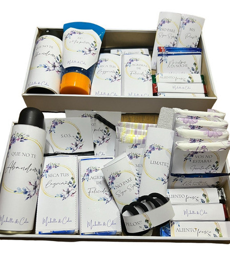 2 Kit Sos Baño Emergencia Boda Casamientos 15 Años Evento 0