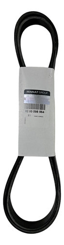 Correa Poly V Alternador Logan 2 K7m K4m Original Renault 0