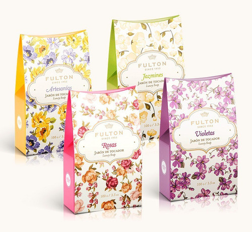 Fulton Jabón De Tocador Violetas Luxury Soap 100g 1