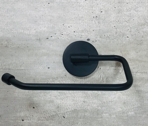 Porta Rollo Bronce Negro No Se Oxida 1