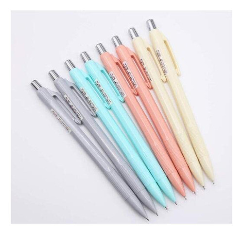 Ganssia Colorful Series Lápices Mecánicos 0,7 Mm Paquete 8 1