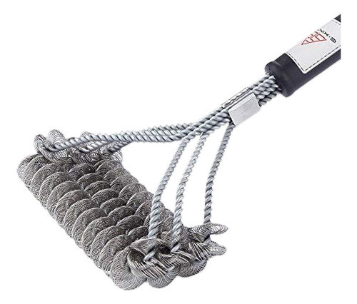 Barbecue Grill Brush Cepillo Para Barbacoa De Acero Inoxidab 0