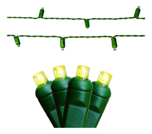Luces De Navidad De 0.197in, Funciona Con Pilas, 16 Pies, 50 1