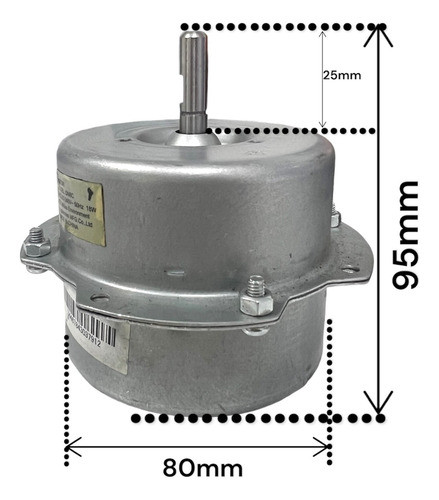 Motor Caloventor Split 18w Liliana Atma Y Varios 1