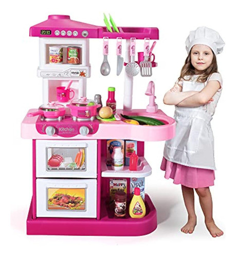 Juego De Cocina Para Niños Temi, 34 Piezas, 0