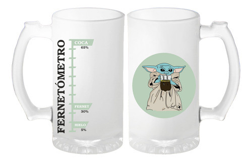 Fernetómetro De Baby Yoda Star Wars 0