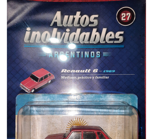 Autos Inolvidables Argentinos N27 Renault 6 0