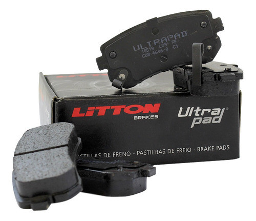 Pastilla Freno Hyundai Accent 05/.. Trasera 0