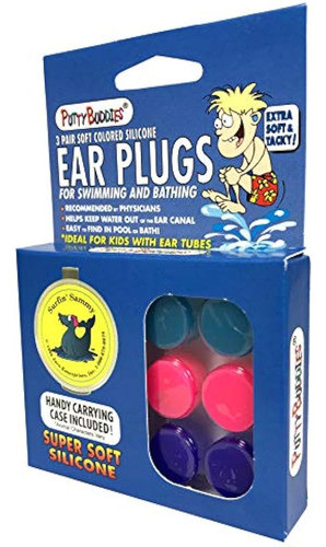 Putty Buddies Tapones Para Los Oídos De Natación Originales 1