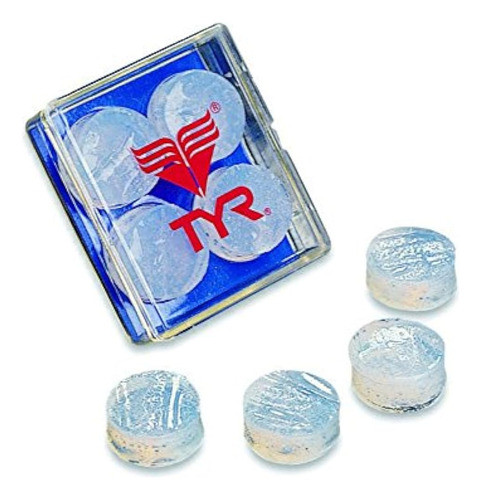 Tyr Tapones De Silicona Suave Transparente 0