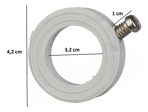Arandela De Sujecion Ajuste Deposito De Baño La Palanquita 1