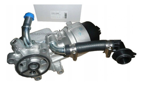 Base Filtro De Aceite Con Enfriador Peugeot 407 2.0 Hdi 0