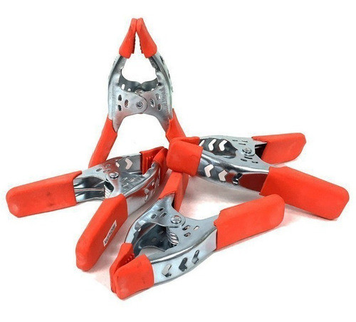 Prensa 4 Pza Clip 6 Pulgada Sargento Metalico Pesado S. 0