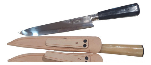 Cuchillo Artesanales Gardeliano 20 Cm De Hoja Cabo De Guampa 0