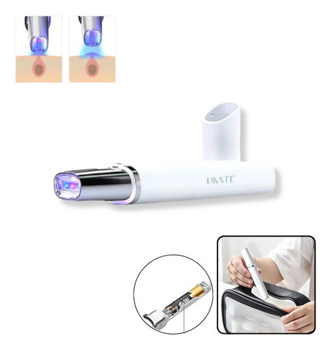 Laser Pen Terapia Luz Led Elimina Acné Cicatrices Y Manchas 0