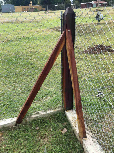 Planchuela Galvanizada 7/8x3/16  P/ Alambrado X 1,50 Mts 1