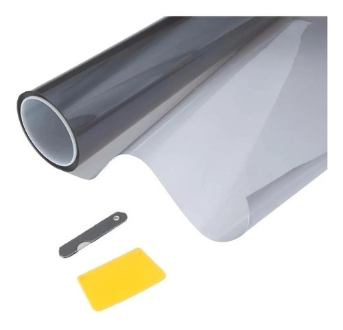 Films Pelicula Polarizado Gris  Vidrios 152cm Ancho X Metro 0