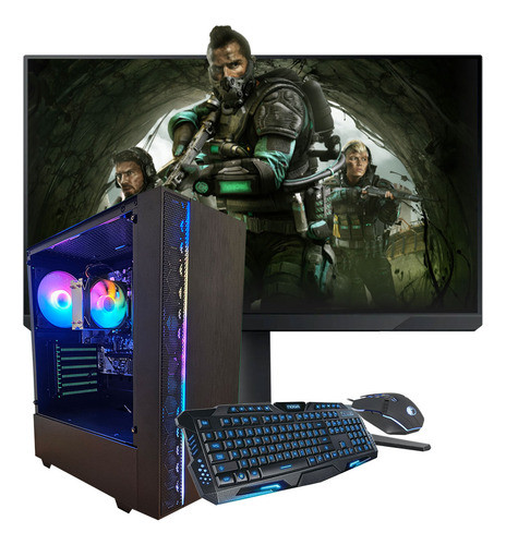 Pc Torre Gamer I5 - 16gb Ram - 512 Ssd +nvidia 4gb + Monitor 0