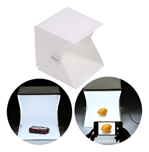 Andoer Mini Fotografía Led Lightbox Studio Para Smartphone D 0