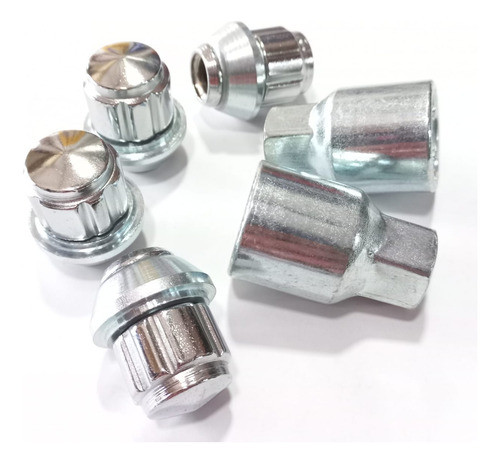 Kit Tuerca Antirrobo Cromada P/ Ford Fairlane Llant Aleación 0