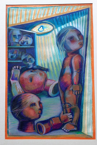 Pintura - Dibujo - Jose Rueda -  Muñecas 0