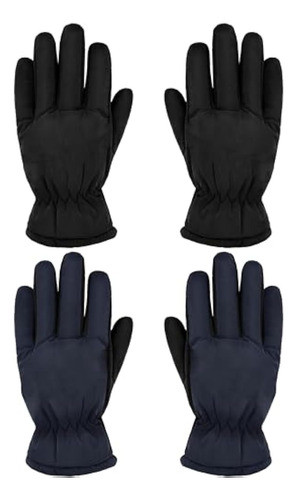 Satinior 2 Pares De Guantes De Nieve Gruesos Para 0