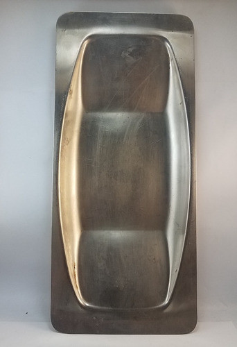 Bandeja De Acero Inox Rectangular 0