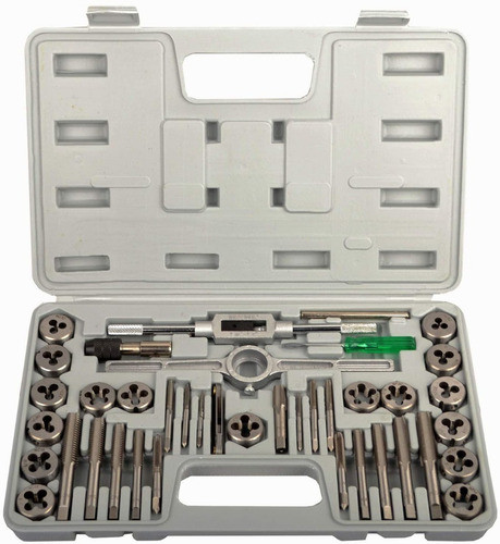 Juego Machos Cojinetes Terrajas 40 Piezas Mm Maletin 0