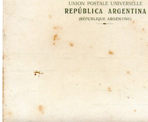 Foto Postal Antigua Con Dedicatoria Abril De 1911 1