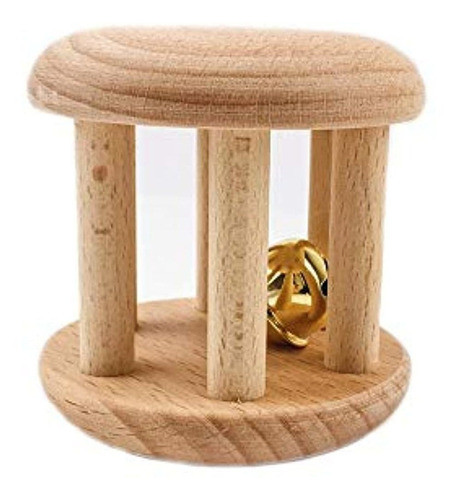 Promesa Bebe Gimnasio Infantil Sonajero De Madera Organico 0