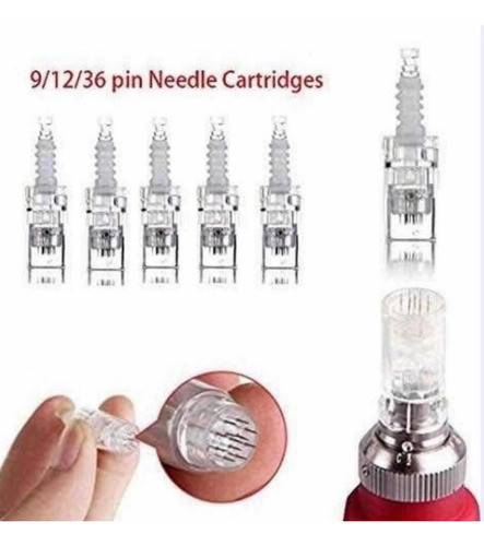 Agujas Dermapen De 12 Pines  X 15 Unidades 1