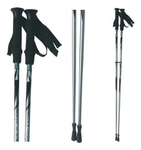 Bastones Nexxt Lech 80 Black Sikver Sba 105 0